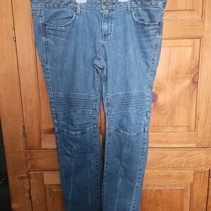 Converse One Star 'The Motocross'  Women's 18 Denim Straight Leg Jeans